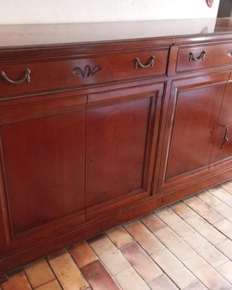 credenza in legno massello