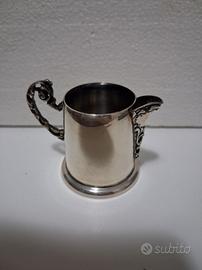 Porta fiammiferi in argento 800 miniatura