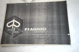 CATALOGO PARTI DI RICAMBIO VESPA PIAGGIO ANNO 1974