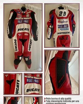 Tuta moto replica Ducati Moto Gp
