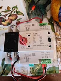 commutatore ATS per impianti off grid 