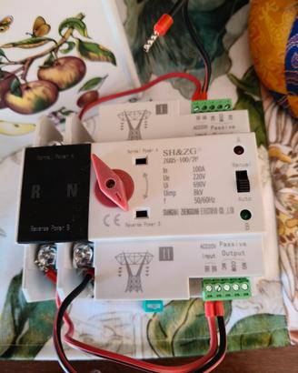 commutatore ATS per impianti off grid 