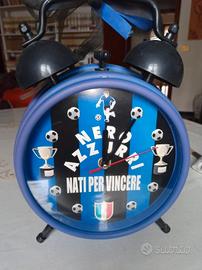 grande orologio Inter plastica vintage funzionante