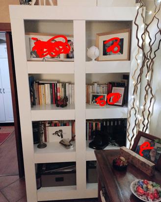 libreria bianca Miliboo