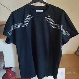 T- shirt nera nuova Silvian Heach