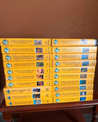 Collezione 20  vhs National Geographic Video 
