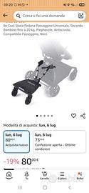 pedana passeggino skate be cool