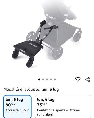 pedana passeggino skate be cool