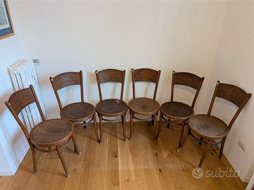 Sedie originali Jacob & Josef Kohn