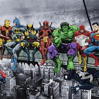 Comics in DVD - Spiderman Thor Wolverine Batman
