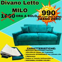 DIVANO LETTO MIL0 SUPER 0FFERTA