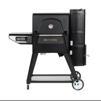 barbecue a carbone con gestione elettrica 