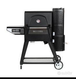barbecue a carbone con gestione elettrica 