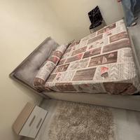 Letto con materasso ortopedico
