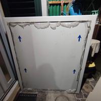 Panello bianco in cornice pvc