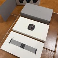 APPLE WATCH ULTRA 2 TITANIO NERO MAGLIA MILANESE