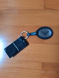 Portachiavi in pelle Armani - nuovo