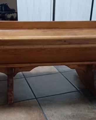 culla a dondolo artigianale in legno