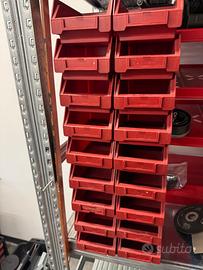 Cassettine impilabili plastica 18 PZ