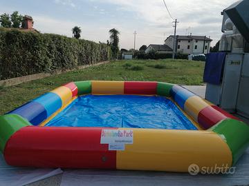 Piscina gonfiabile 6x5m  h 60 cm