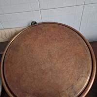 Teglia in rame stagnato per farinata