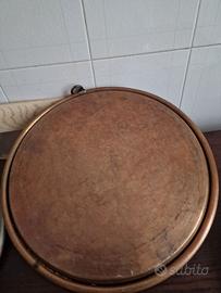 Teglia in rame stagnato per farinata