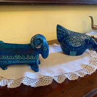 Statuette vintage ceramica - Coppia statuette