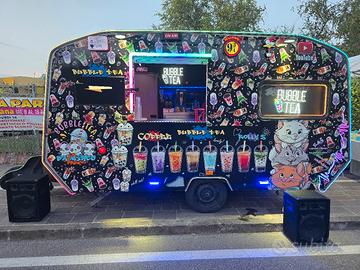 Rimorchio STREET FOOD BUBBLE TEA  DOLCI