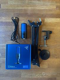 Razer Seiren X PS Edition + Asta Regolabile