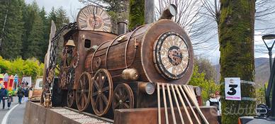 carro carnevale "Sui binari del tempo"