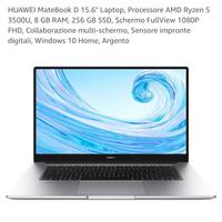 Huawei matebook D 15.6 (leggi descrizione)