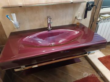 lavabo con specchio