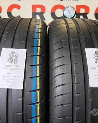 2 gomme usate 205 40 R 18 86 W GOODYEAR