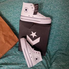 Converse All Star, platform,in pelle,39