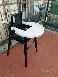 Seggiolone legno ikea