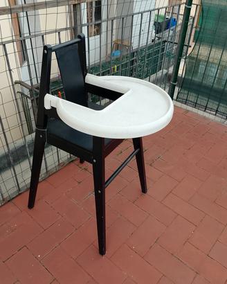 Seggiolone legno ikea