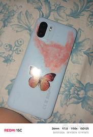 Redmi A1 spaccato. parti di ricambio
