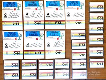 COMMODORE 64 C64 VIDEO BASIC FASCICOLI C64C C664G