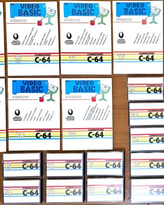 COMMODORE 64 C64 VIDEO BASIC FASCICOLI C64C C664G