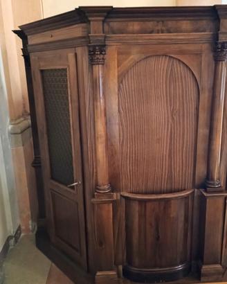 CONFESSIONALE IN LEGNO