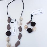 Collana e bracciale abbinati Caractere