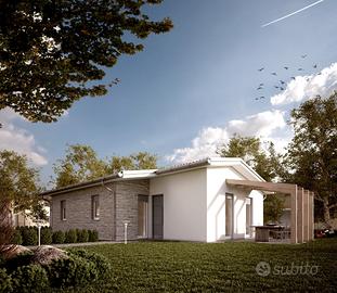 Villa indipendente unico piano su lotto di mq.600