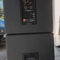 COPPIA SUB WOOFER JBL718XLF 1500W