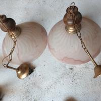 coppia di lampadari 