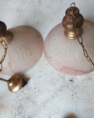 coppia di lampadari 