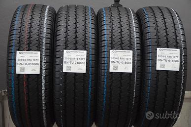 4 pneumatici gt radial 205/65 r16 107t tu18606