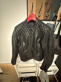 Giacca pelle cafe racer Tg L