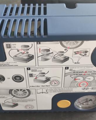 Compressore aria portatile 12v camper e auto