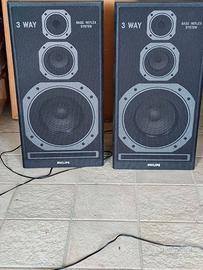 impianto audio con casse