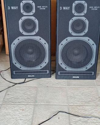 impianto audio con casse